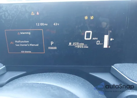 2025 Nissan Kicks Sv Fwd z USA, uszkodzony, nr VIN 3N8AP6CA8SL306106